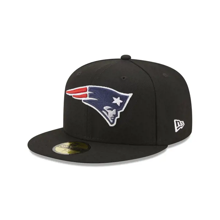 Patch Anniversaire NFL 59FIFTY des New England Patriots BLK
