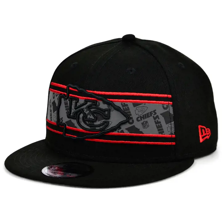 Casquette 9FIFTY NFL 21 State Flective des Kansas City Chiefs – Noire
