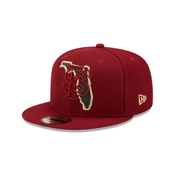 Casquette 9Fifty réglable noire Florida State Seminoles NCAA 21 State Flective