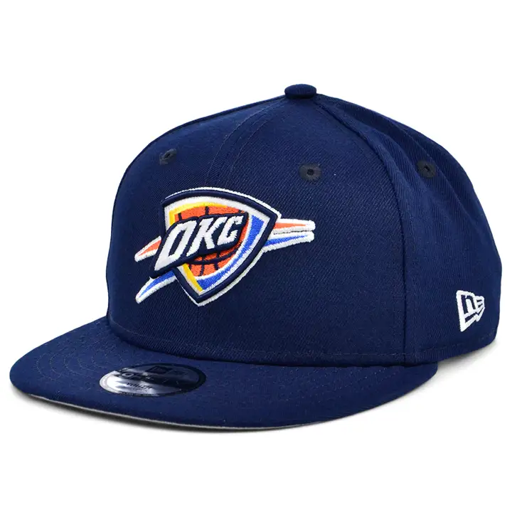 Casquette NBA Oklahoma City Thunder Basic YTH 9FIFTY Bleue