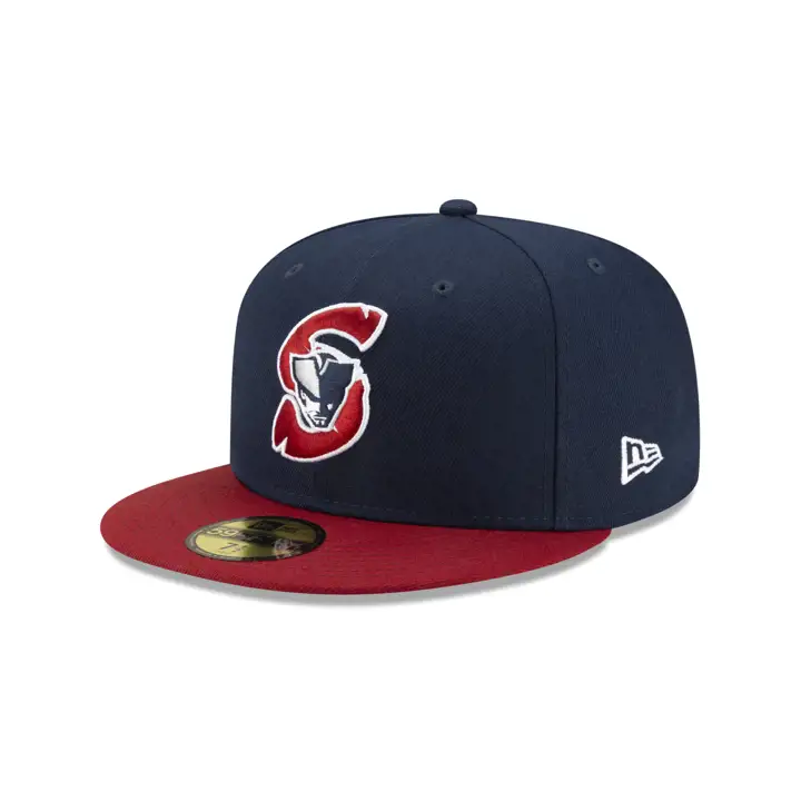 Casquette Somerset Patriots MILB AC 5950 marine/rouge