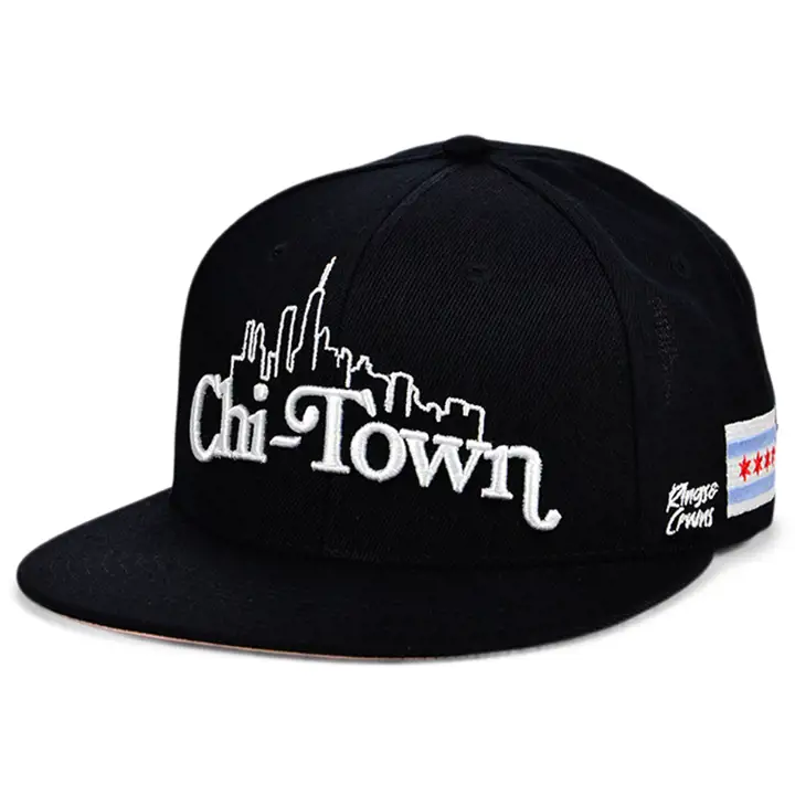 Chicago SKYLINE SNAP BLK/PNK