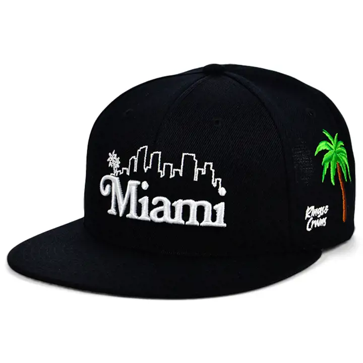 Miami SKYLINE SNAP BLK/PNK