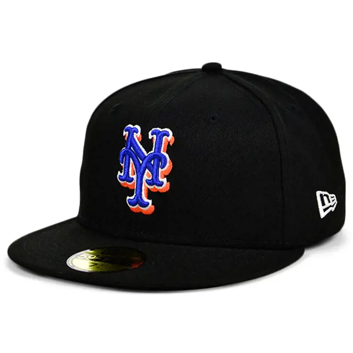 Casquette 59FIFTY HM noire METS 2021 MLB Turn Back The Clock