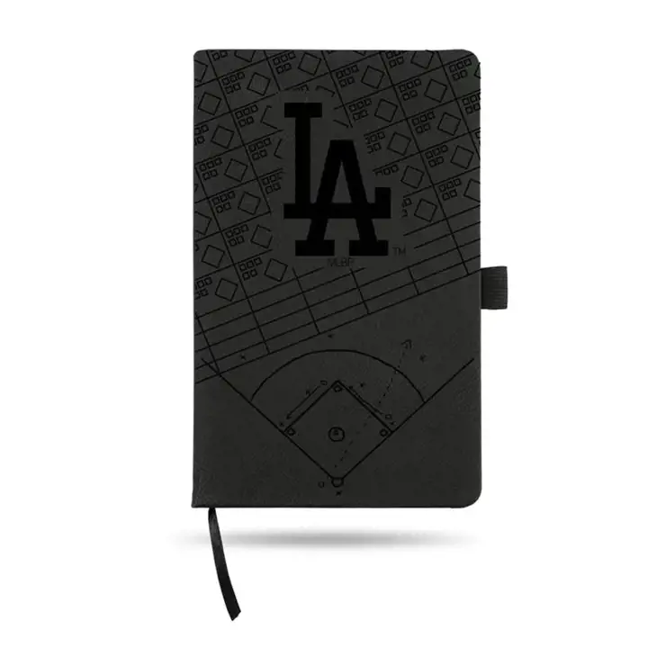 Carnet de notes Los Angeles Dodgers Laser Color noir