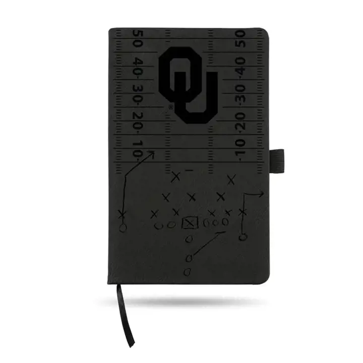Carnet couleur laser Oklahoma Sooners noir
