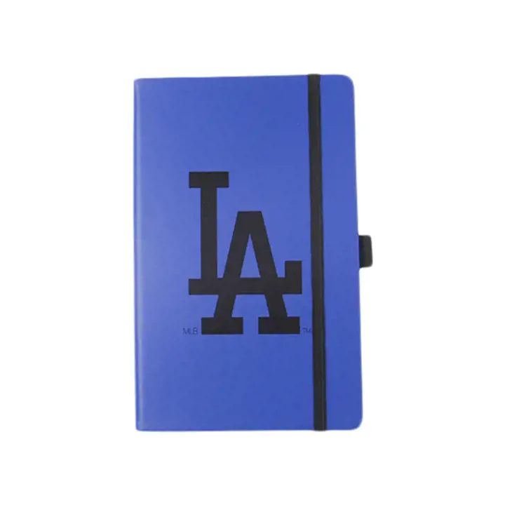 Cahier aux couleurs de l'équipe des Dodgers de Los Angeles bleu