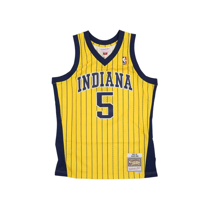Maillot Swingman NBA M&N des Indiana Pacers Rose Jau