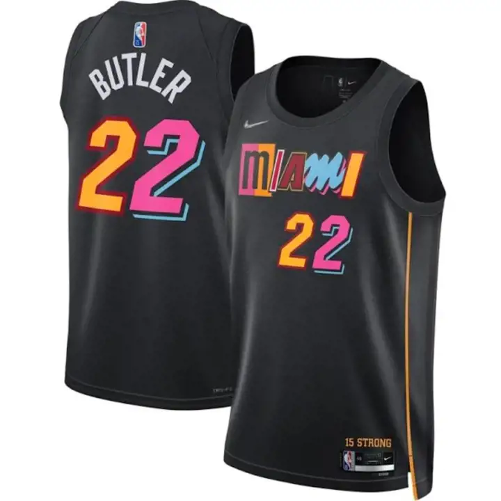 Maillot NBA HEAT Enfant Mixtape Swingman 21 Jimmy Butler BLK
