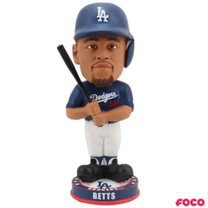 Figurine à tête branlante Los Angeles Dodgers Knucklehead Mookie Betts AST