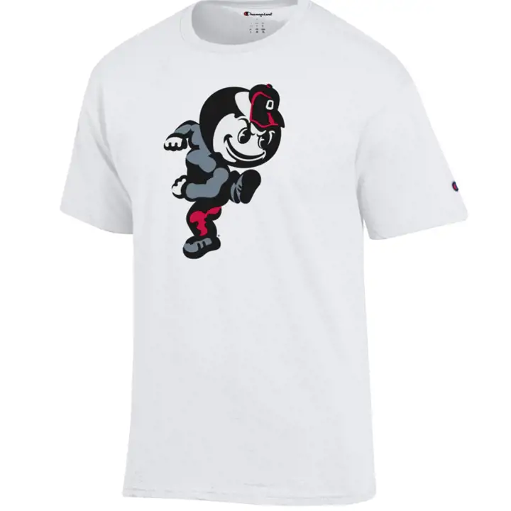 T-shirt à logo d'identité NCAA Ohio St B 2F Brutus blanc