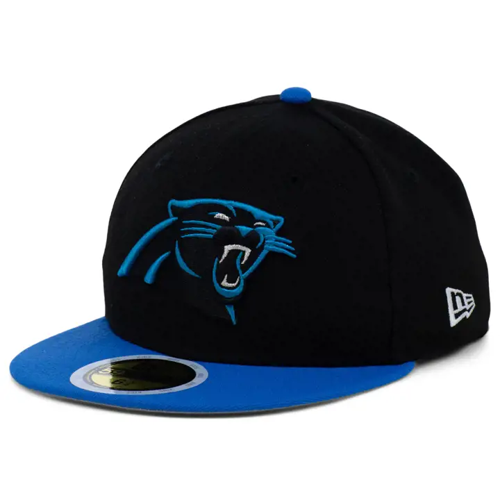 Carolina Panthers NFL Enfant Équipe Basique 59FIFTY NOI/BLEU
