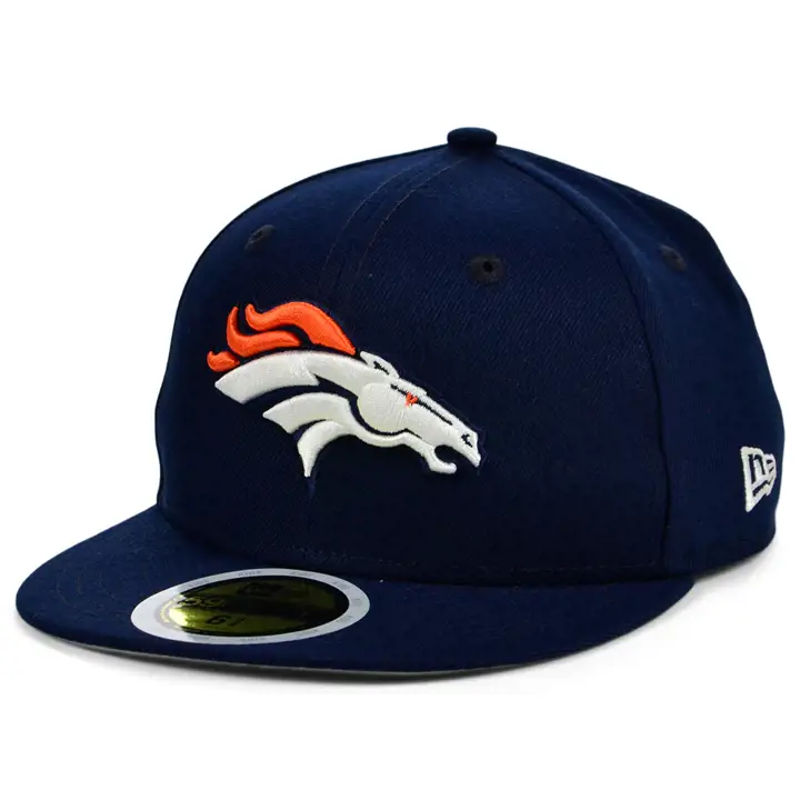 Casquette Denver Broncos NFL Enfant Équipe Basique 59FIFTY MARINE