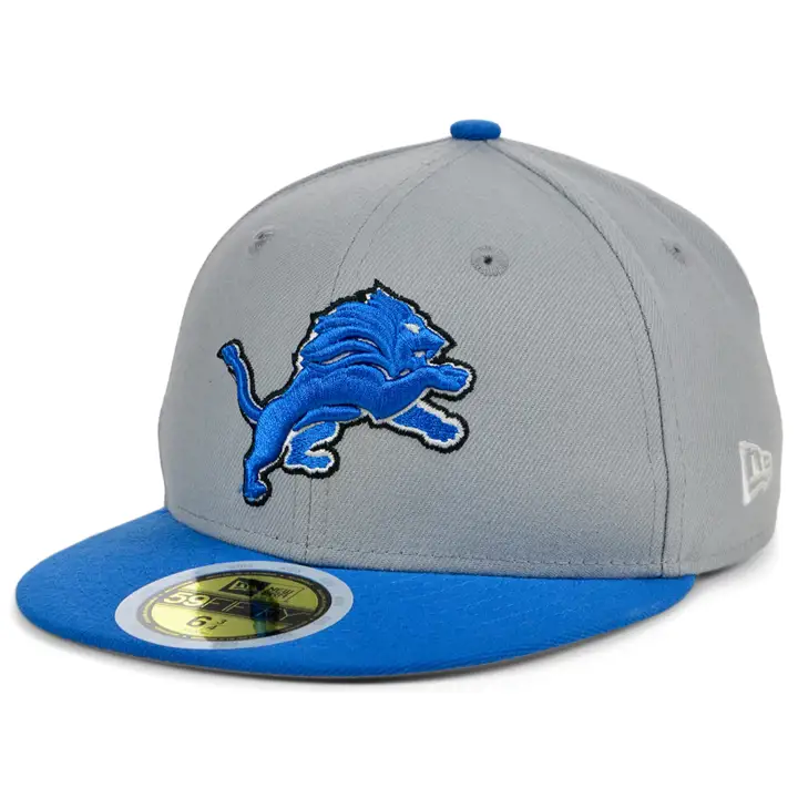 Casquette 59FIFTY NFL enfant Detroit Lions Team Basic GRIS/BLEU