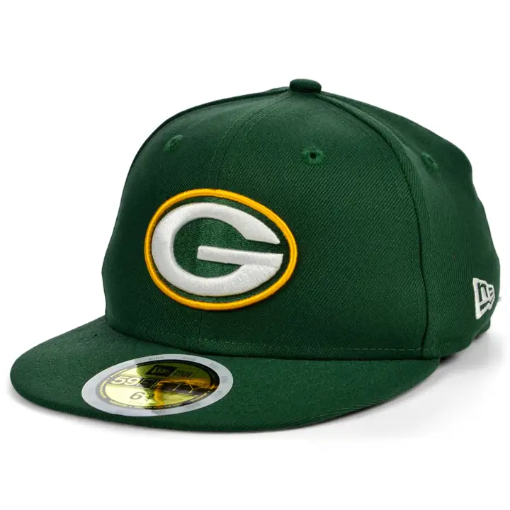 Casquette 59FIFTY Enfant NFL Green Bay Packers Basic Verte