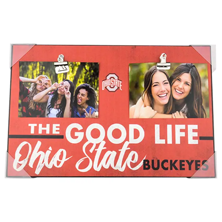 "Ohio State Buckeyes 18x12 Toile "The Good Life" à clipser"