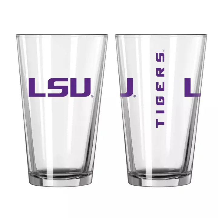 Verre à pinte du jour de match L.S.U. ast