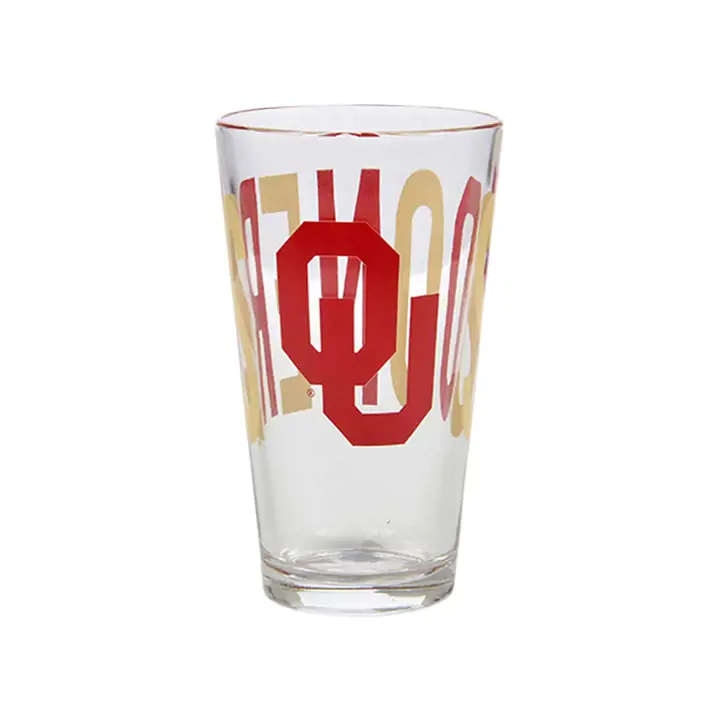 Verre à pinte Oklahoma Sooners Overtime