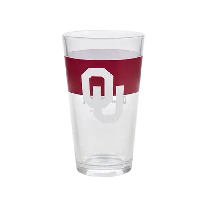 Verre à pinte Oklahoma Sooners Colorblock