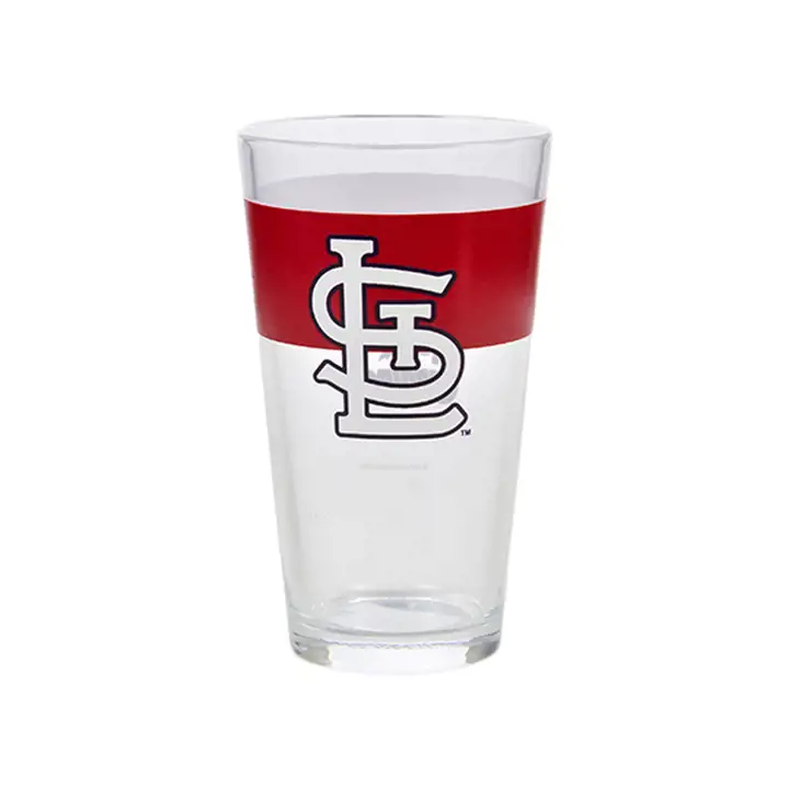 Verre à pinte Colorblock des St. Louis Cardinals