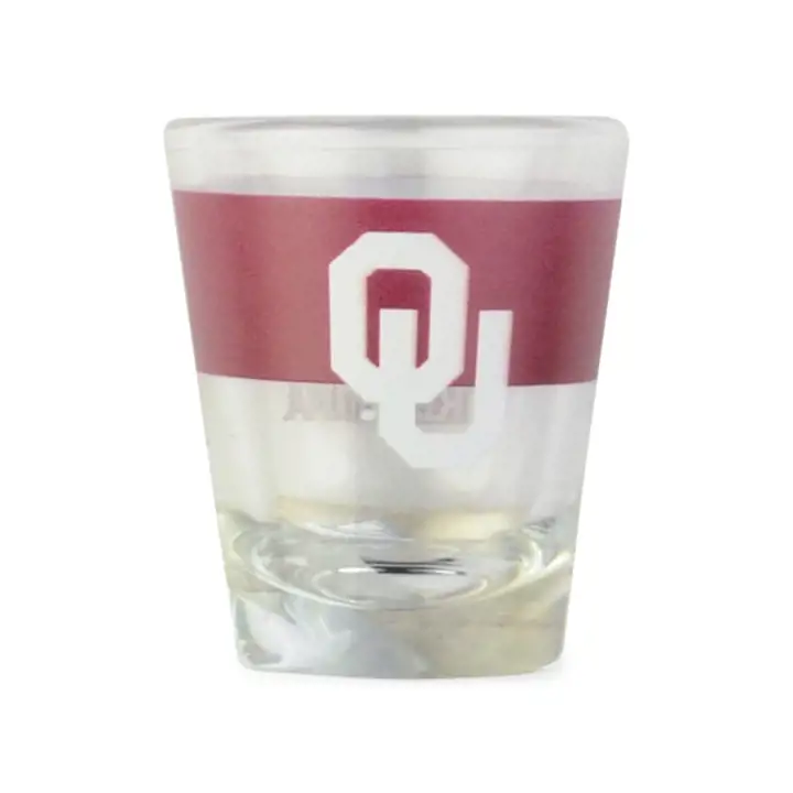 Verre à liqueur Oklahoma Sooners Colorblock