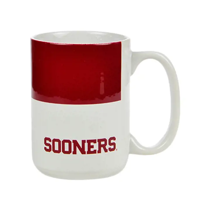 Mug bicolore Oklahoma Sooners ast