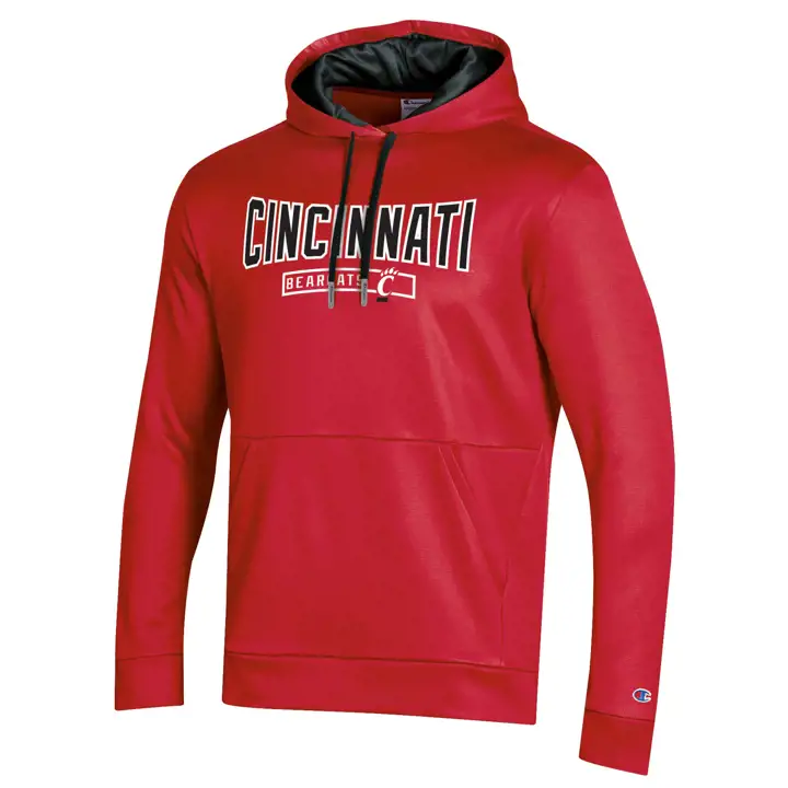 Sweat à capuche en polaire Cincinnati Bearcats NCAA Field Day rouge