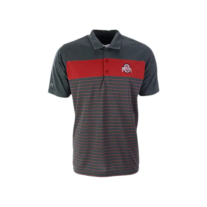 Ohio St B NCAA Contest Polo Charbon