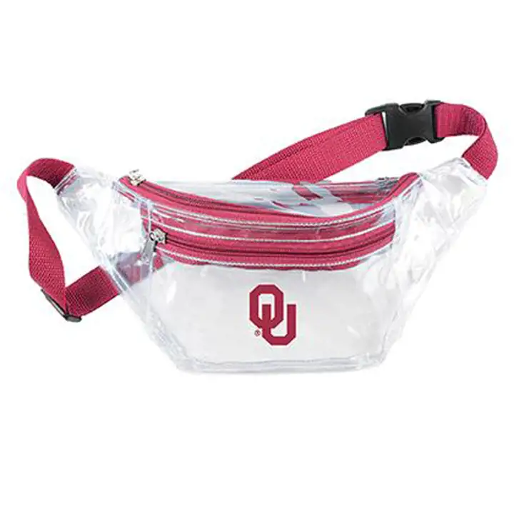 Sac à bandoulière transparent Oklahoma Sooners