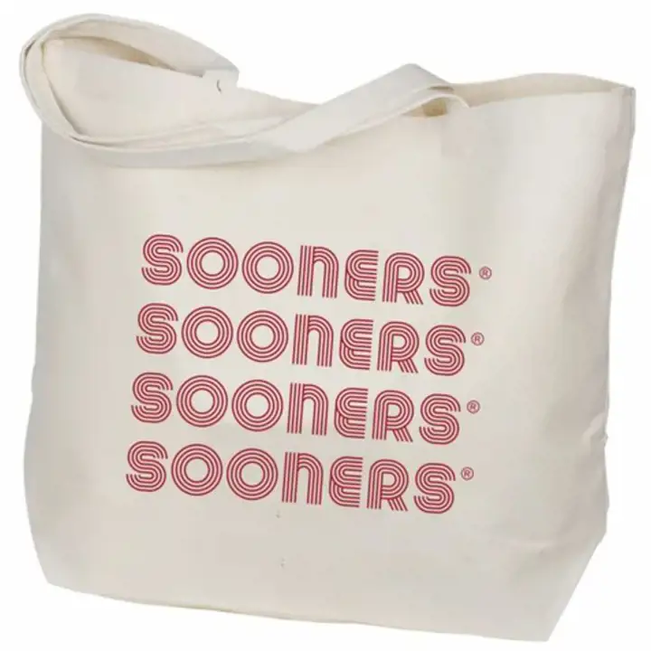 Sac fourre-tout rétro en toile Oklahoma Sooners