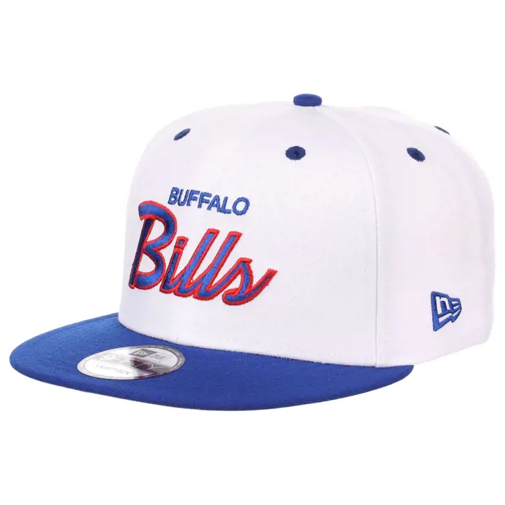 Casquette Buffalo Bills NFL Throwback Script 9FIFTY BLANC/BLEU ROYAL