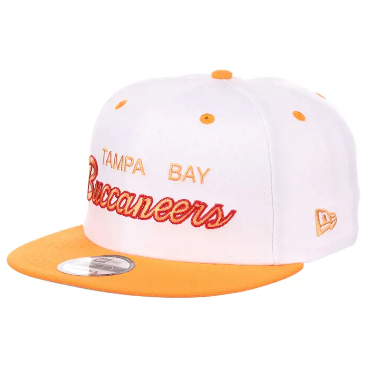 Tampa Bay Buccaneers NFL Throwback Script 9FIFTY BLC/ORG