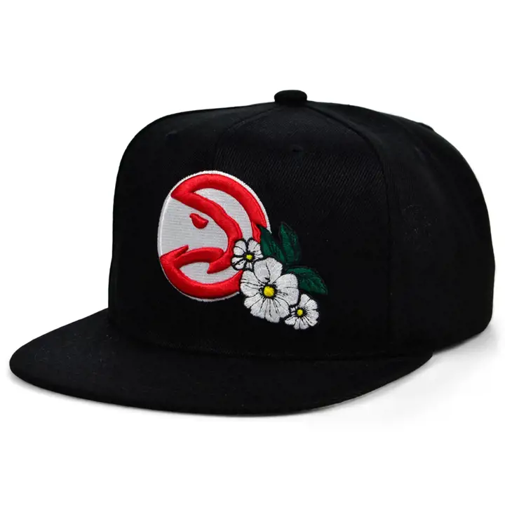 Casquette SNAPBACK ATLANTA HAWKS NBA LA FLOR noire
