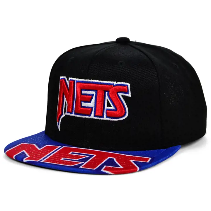 Casquette snapback noire HWC SWINGMAN POP NEW JERSEY NETS