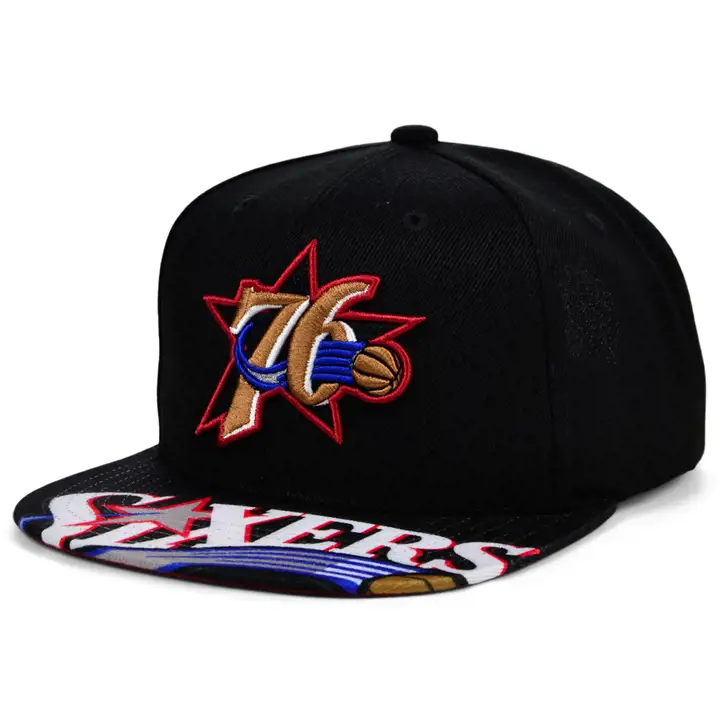 PHILADELPHIA 76ERS HWC SWINGMAN POP SNAPBACK noir