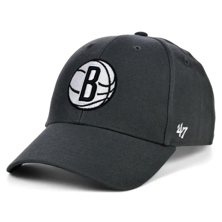 Brooklyn Nets NBA Champs Side Patch '47 MVP Anthracite