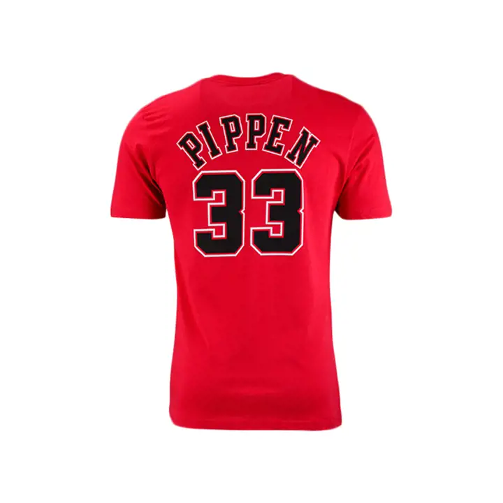 BULLS HWC NN TEE Scottie Pippen ROUGE