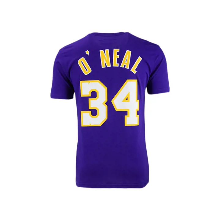 TEE-SHIRT LA LAKERS HWC NN Shaquille O'Neal JNE