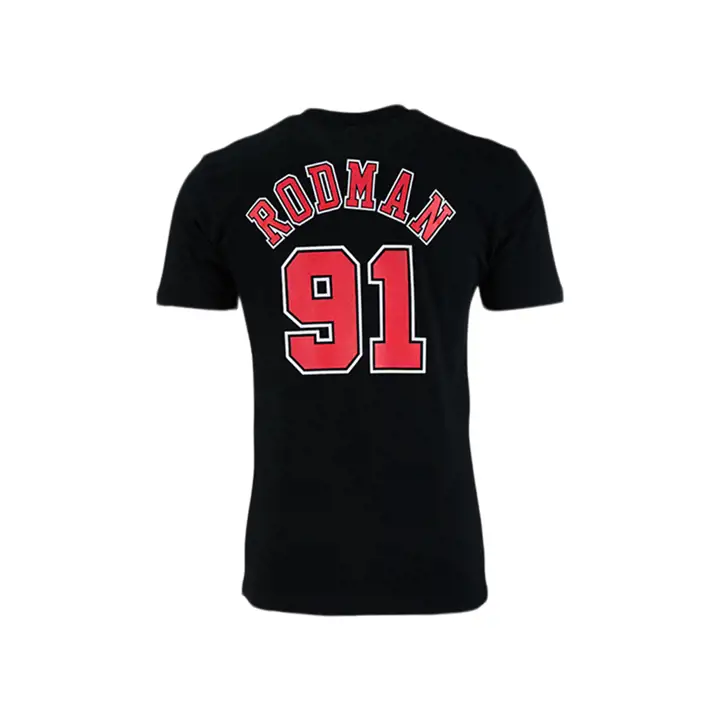 BULLS HWC NN TEE Dennis Rodman NOIR
