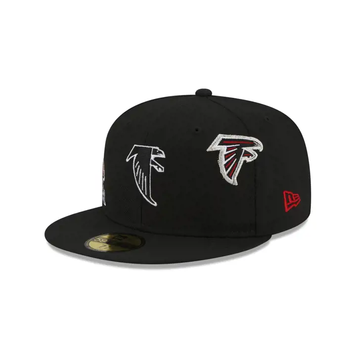 Casquette Atlanta Falcons JUST DON NFL 59FIFTY Noire
