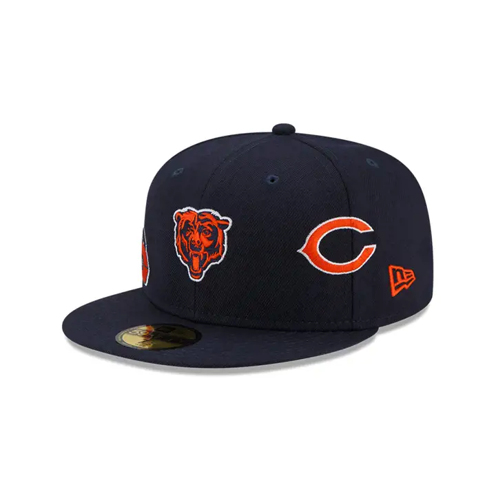 Chicago Bears JUST DON NFL 59FIFTY NAVY