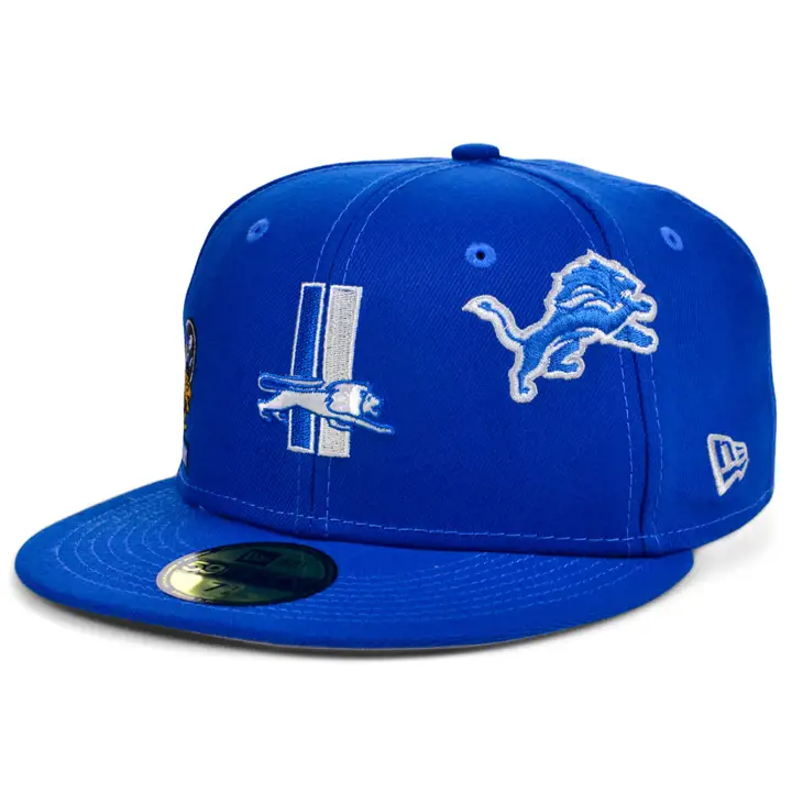 Detroit Lions JUST DON NFL 59FIFTY BLEU