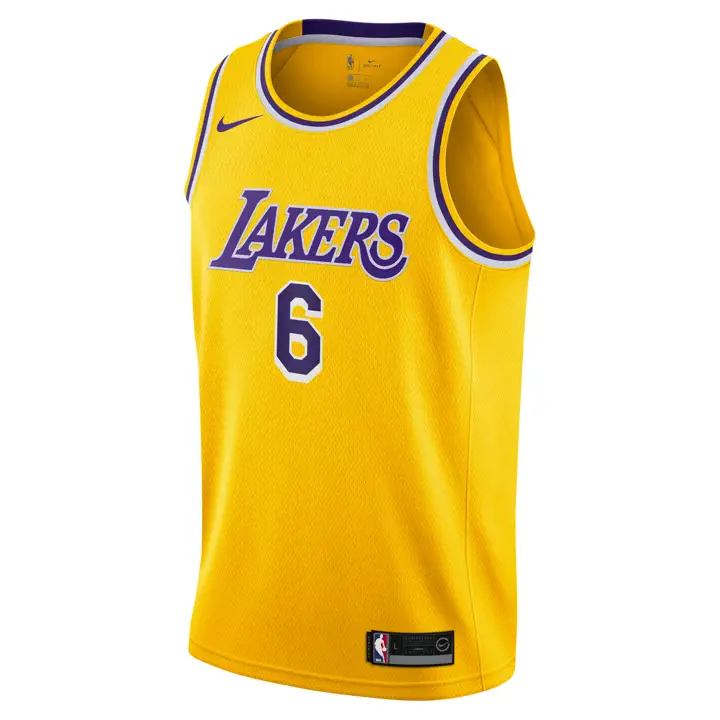 MAILLOT NBA SWINGMAN ICON ÉDITION JEUNESSE LA LAKERS LEBRON JAMES GL