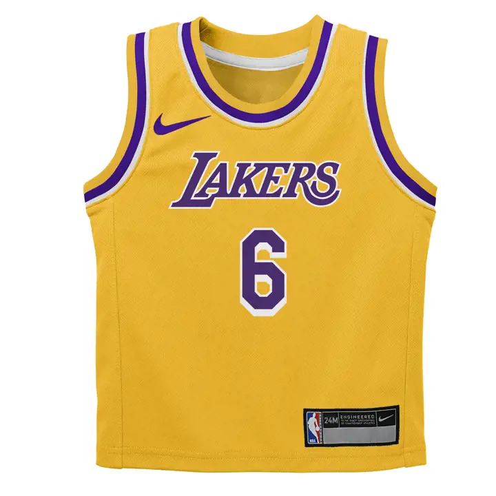 Maillot NBA réplique icône nourrisson LA LAKERS LeBron James GL