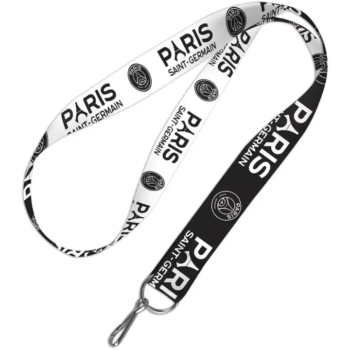 "Cordon « Paris Saint-Germain Club Team 1 » noir/blanc"