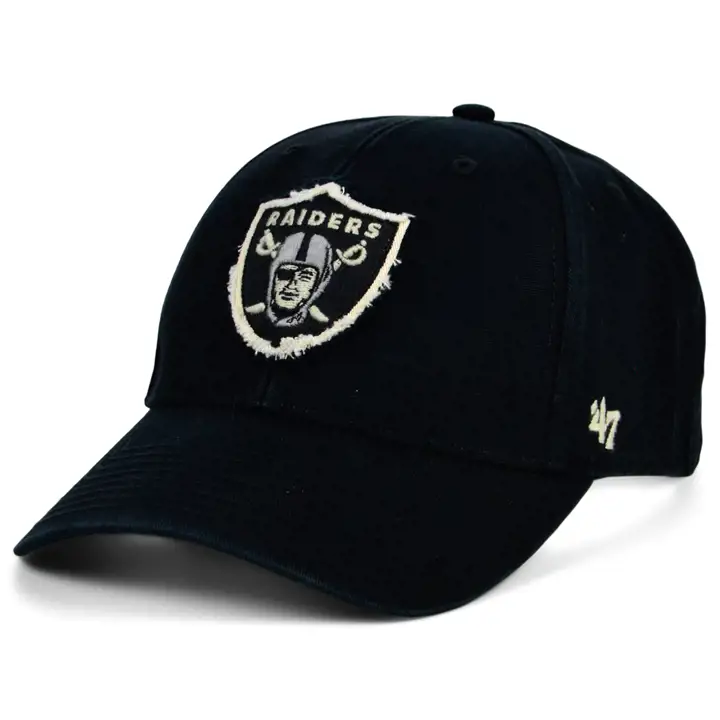 Casquette MVP '47 NFL Las Vegas Raiders Double Legend noire
