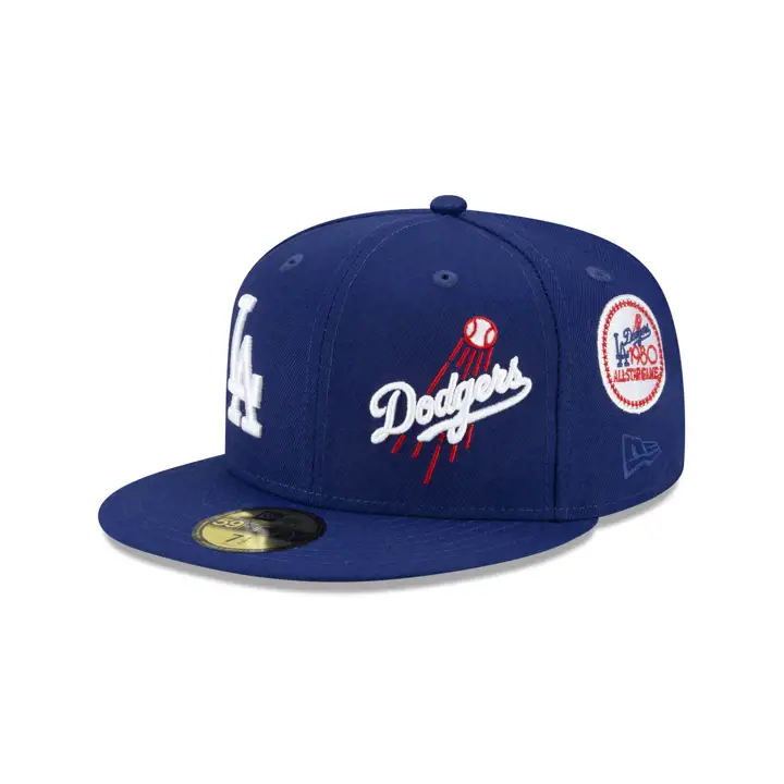 LOS ANGELES DODGERS MLB PATCH PRIDE 59FIFTY RBL