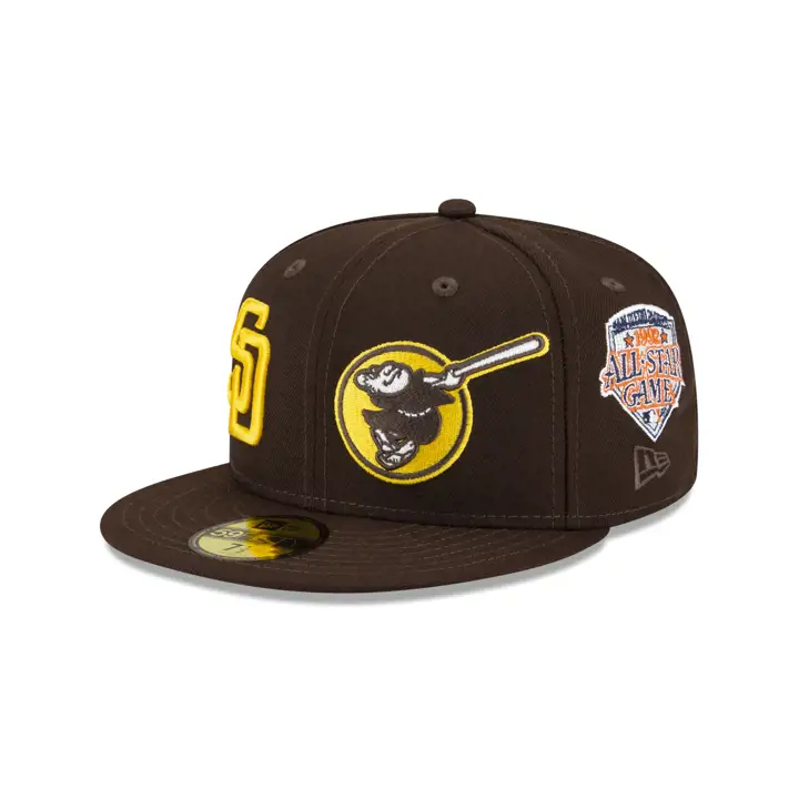 SAN DIEGO PADRES MLB PATCH PRIDE 59FIFTY MARRON