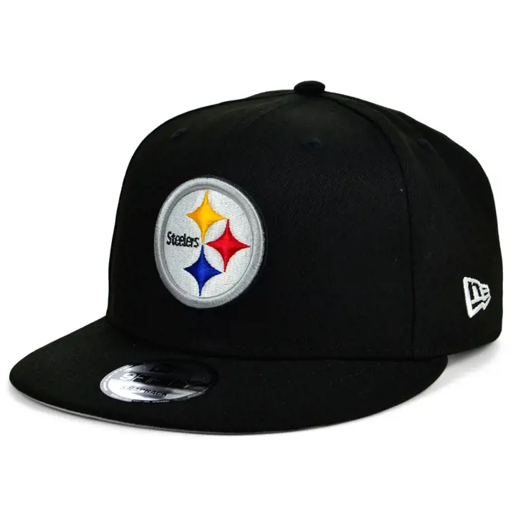 Pittsburgh Steelers NFL SB Patch 9FIFTY SB XL NOIR