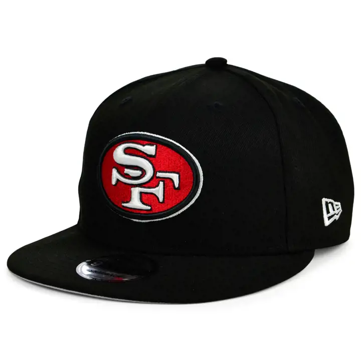San Francisco 49ers NFL SB Patch 9FIFTY SB XVI BLK